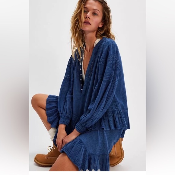 knee length dresses for ladies Free People Sachi Mini Dress